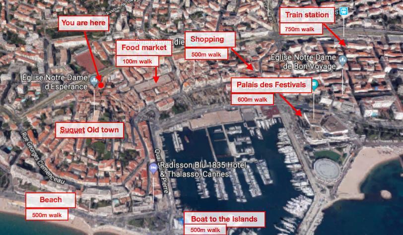 Forville Cannes Dış mekan fotoğraf